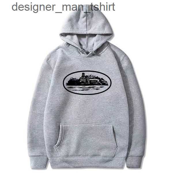 

men's hoodies corteiz designer alcatraz hoodie star print fashion hip-hop cotton clothes women's hoodie men's large hoodie 2r, Black