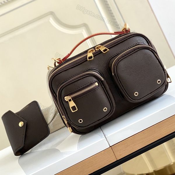 

10a l bag fashion stuff sacks bags utility women men crossbody camera purse canvas natural rivet mini clutch shoulder bag double zipper clos