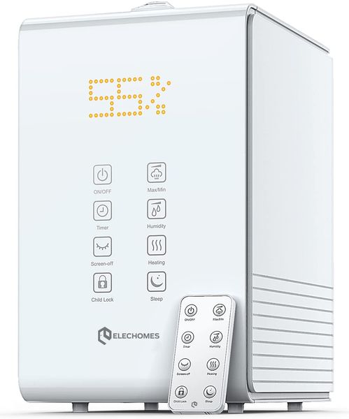 

elechomes humidifier for large room bedroom plants sh8820 warm and cool mist humidifiers 5.5l fill vaporizer with remote c