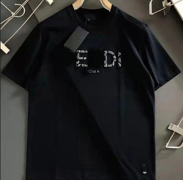 

summer t shirt mens womens designers t-shirts loose tees man casual luxurys clothing streetwear shorts sleeve polos tshirts size s-3xl g5i8, White;black