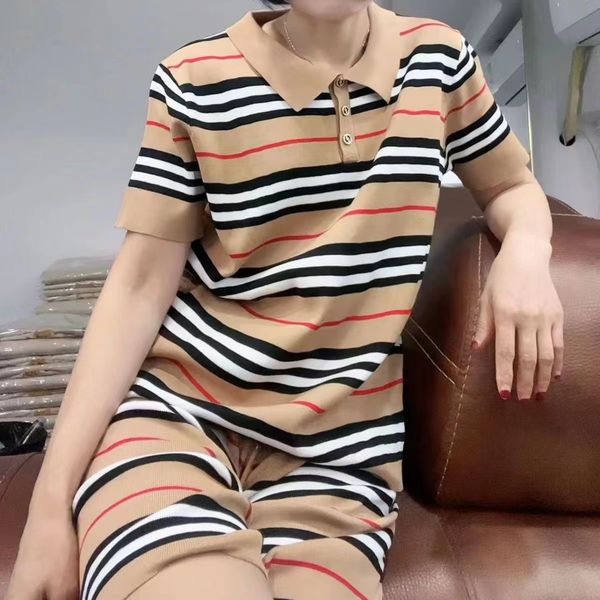 

ashion tracksuits women t-shirts and shorts for summer ladies short sleeve pants two piece sets and trouse mujer, Gray