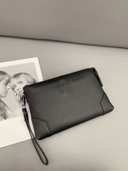 

2023 new style ladies leather wallets women's portfolios men's handbags, designer bags, luxury handbags, briefcases, men's ha, Red;black