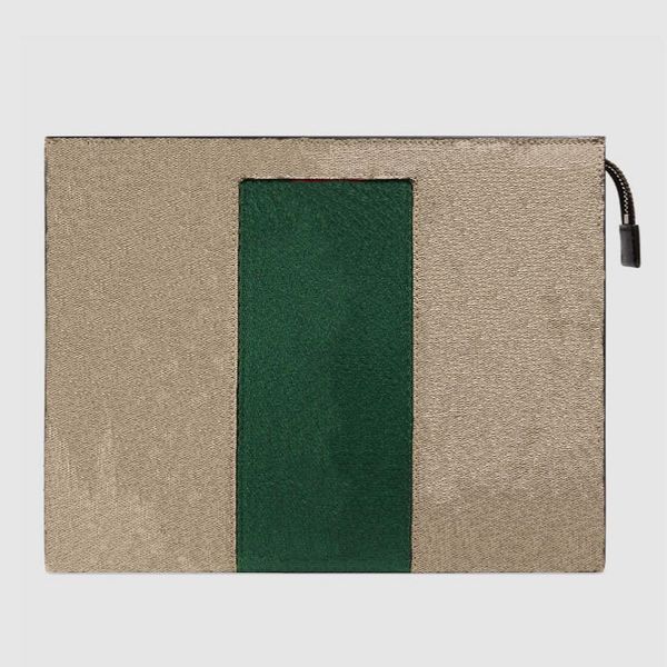 

fashion wash bag outdoor clutch bag classic letter print logo design purse