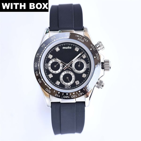 

men watch luminous montre de luxe wristwatches gifts fashion style 2813 automatic movement watches 40mm full stainless steel sports designer, Slivery;brown