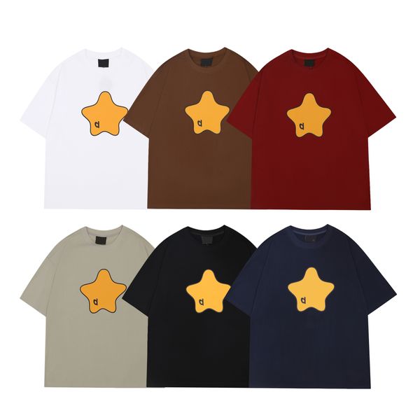 

new mens t-shirts designer smiling face grade tee round neck men leisure summer polo womens printing quick-drying couple short sleeves, White;black
