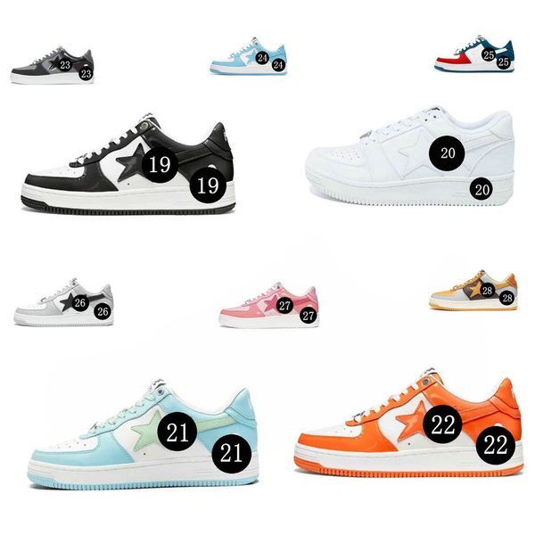 

bapestas baped mens casual shoes bapesta sk8 sta designer camo black white green red orange camouflage men women trainers sports sneakers pl