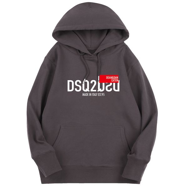 

dsq2 icon dsqicon2 hoodie maple leave casual fashion trend hoodie simple classic letter print couple sweatshirt street fashion crew neck cot, Black