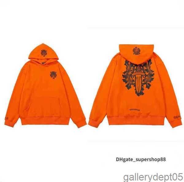 

men's hoodies sweatshirts designer hearts hoodie chromes mens hoody clothing womens heart hooded ch cross flower arm front printed hors, White;black