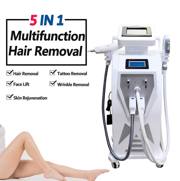 

multifunctional elight ipl laser hair removal skin rejuvenation for acne and wrinkle machine yag tattoo remove and rf face lift device