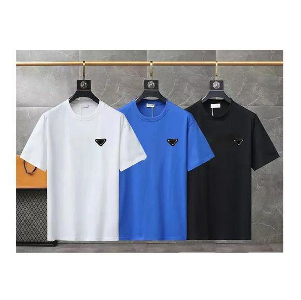 

man designers summer men's t shirt tshirts polo pullover sweatshirts high fashion tees casual man spring crew neck lettered short sleev, White;black
