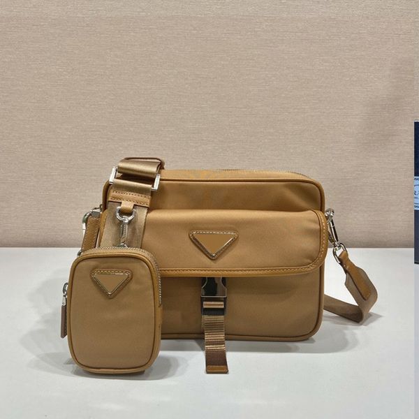 

designer bag 2vh133b messenger bag new fashion crossbody bag for men and women nylon clamshell bag portable utility shoulder bag