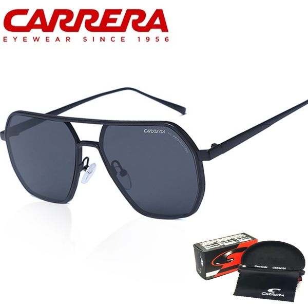 

carrera sunglasses men brand design driving shades male sun glasses for men classic sports goggles masculino gafas uv400, White;black