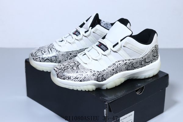 

2023-1 with box jumpman 11s basketball shoes cement grey cherry cool grey midnight navy 11 concord gamma blue jubilee legend trainers sports, Black