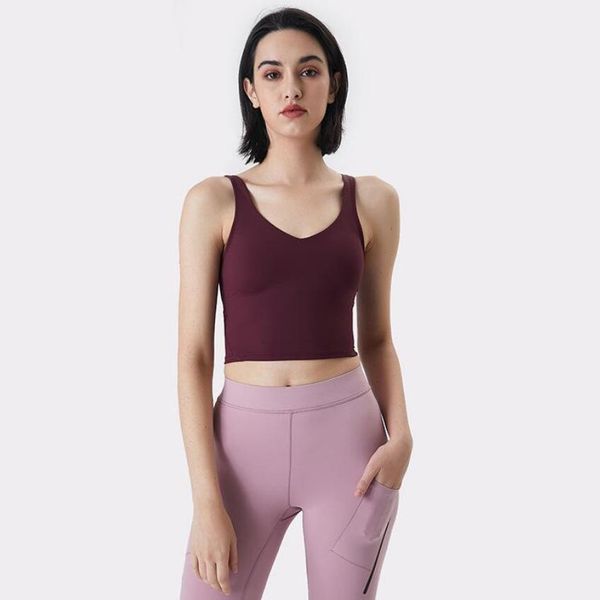 

lulus woman's yoga sports bras bodybuilding all match casual gym push up bras crop indoor outdoor workout clothing l-45, Gray