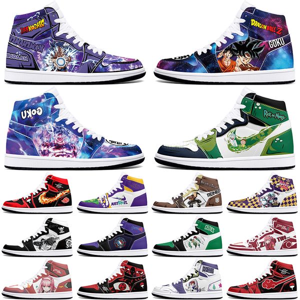 

New diy classics customized shoes sports basketball shoes 1s men women antiskid anime cool customized figure sneakers 36-48 0002FNL1