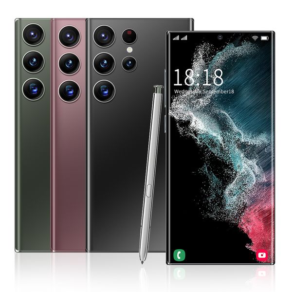 

sansung s23 cell phone 7.3 hd 12g 512gb 1tb mobile phone android 13 original unlocked smartphone wholesale type-c 5g lte