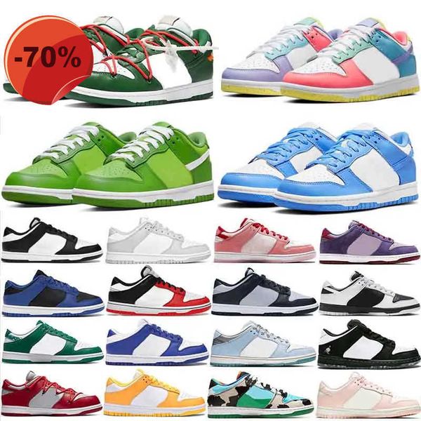 

new 2023 og casual shoes 2023 men women shoes casual sneakers white black panda grey fog unc gai varsity green laser orange syracuse mummy c