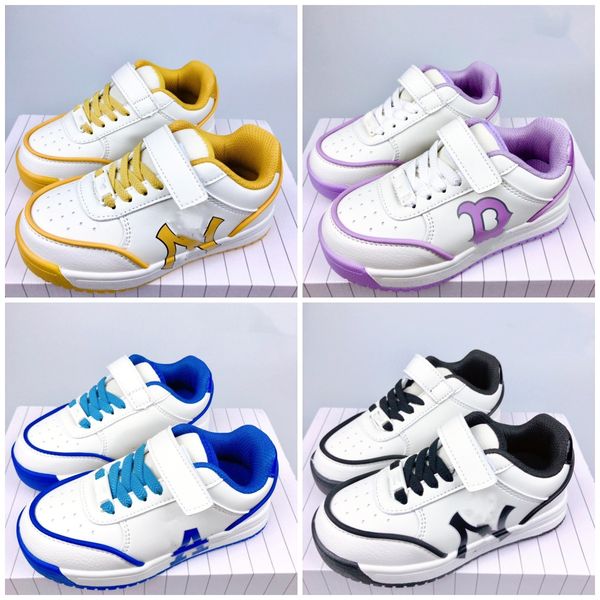 

kids running shoes new york boston los angeles baseball sports shoes designer boys girls sneakers outdoor walking shoes youth children sport, Black