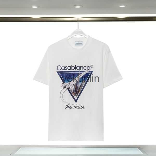 

casablanc shirt 2023 mens designers casablanc t shirt man womens tshirts with letters print short sleeves summer shirts men loose tees us si, White;black