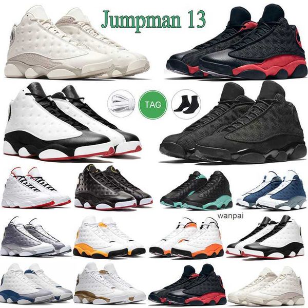 

designer 13 mens basketball shoes womens jumpman 13s playoffs black flint french court purple hyper royal starfish suitable trainers sports