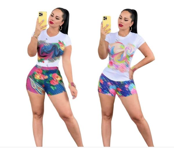

women tracksuits two piece skirts shorts set designer new printed short sleeve baseball bomber jacket pleated skirts suit casual sportswear, Gray