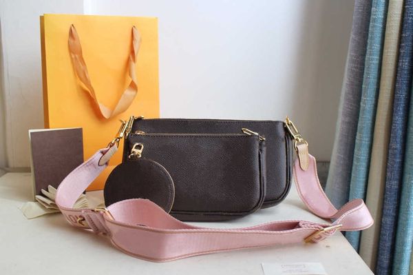 

designer tote three piece women single shoulder bag the most multi pocket accessory leather messenger cross body women's handbag