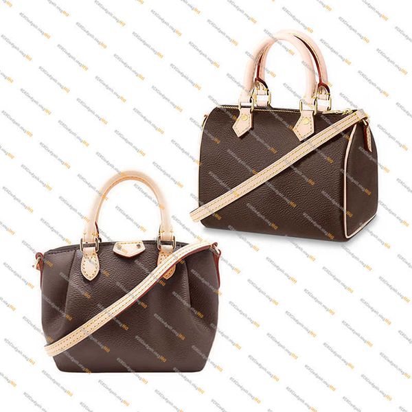 

ladies fashion casual designe luxury boston nano bag cross body shoulder bags 5a m61252 m61253 casual handbag purse pouch
