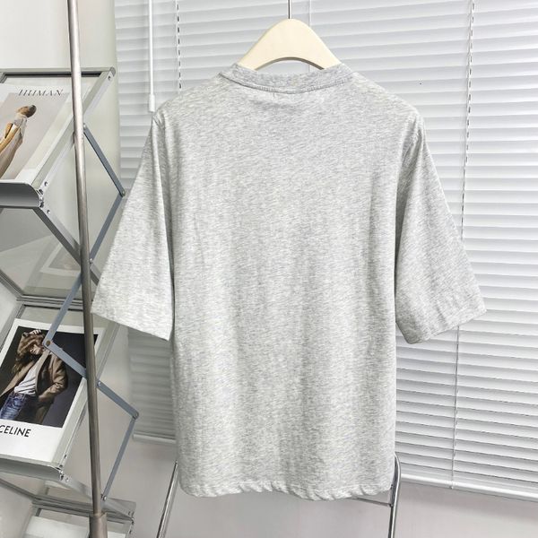 

womens tshirt ganni naughty pink rabbit print tshirt polo shirt ladies home outdoor comfortable allmatch short sleeve 230403, White