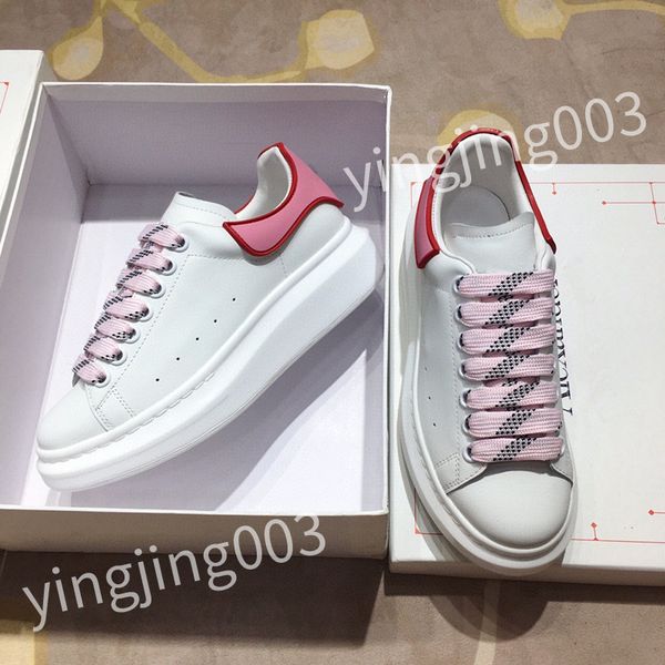 

2023 designer shoes men luxury designers sneaker women leather casual shoe low lace up sneakers hl210208, Black