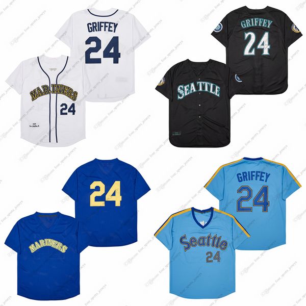 

ken griffey baseball jerseys randy johnson, Blue;black