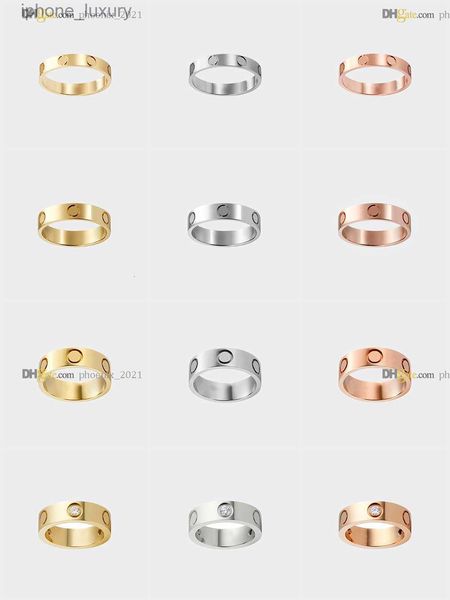 

love ring designer rings carti ring wedding band women/men luxury jewelry titanium steel gold-plated never fade not allergic gold/silver/ros