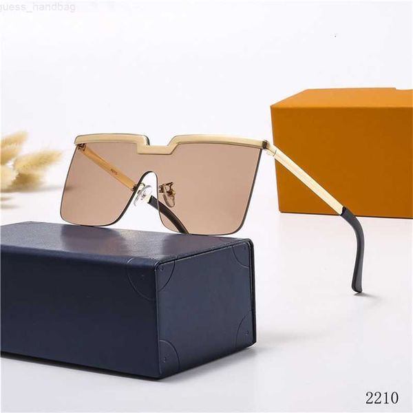 

2023 new fashion trend women's sunglasses metal men's 2210, White;black