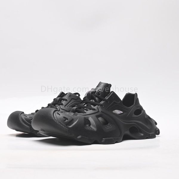 

summer men designer sandals fashion sports slippers beach rubber material casual shoes eva outdoor luxury brand shoes 2023, Black