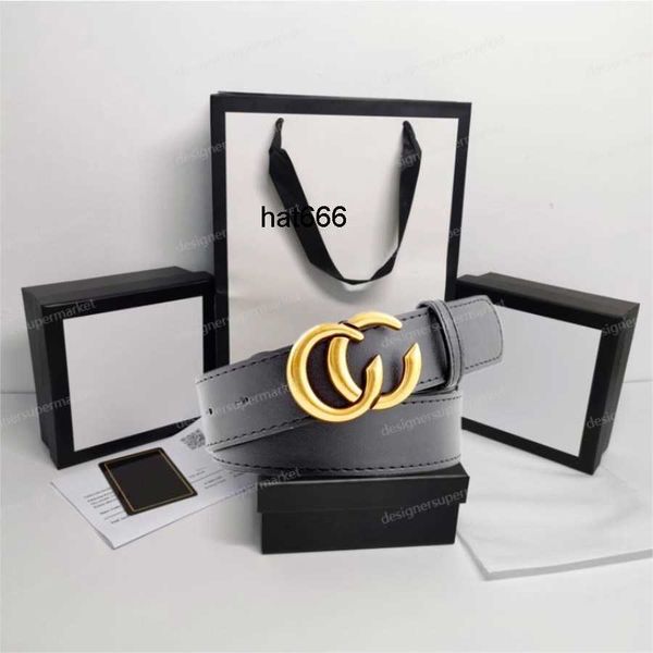 

designer belts for men luxury women designer belt black leather business womens classic big gold buckle cowhide width 2.0cm3.0cm 3.4cm3.8cm, Black;brown