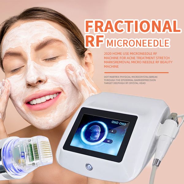 

2023 rf microneedling needle microneedle face lift acne scar removal non-invasive super facial fractional rf microneedling machine