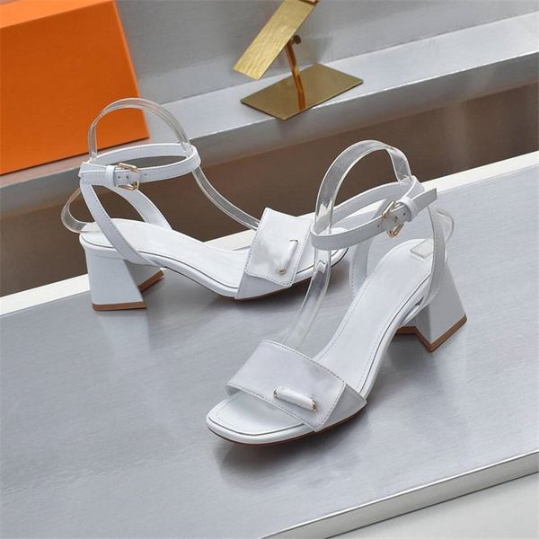 

summer popular women sandals 2023 louisity luxury brand business dress viutonity wedding party leather high heels casual flat slippers lvity, Black