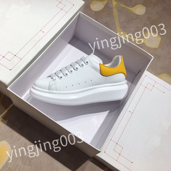 

2023 new casual shoes women designer leather lace-up sneaker fashion lady flat running trainers letters woman shoe platform men gym sneakers, Black