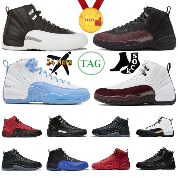 

jumpman 12 12s mens basketball shoes black university blue taxi stealth hyper royal playoffs royalty utility reverse flu game twist ovo men