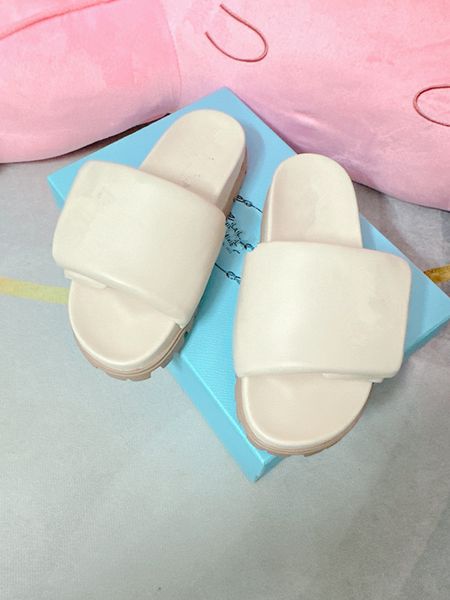 

designer slippers slippers classic men women sandals leather slide flat slides ladies summer beach flip flops 0218, Black