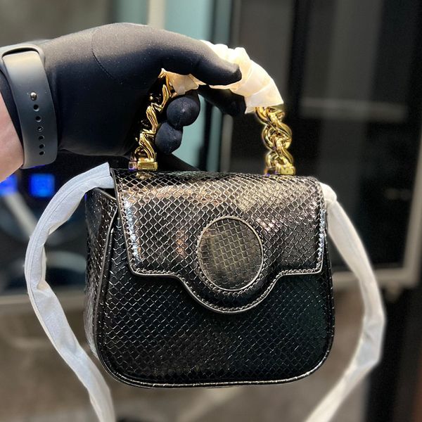 

metal handbags fashion crossbody bags women patent leather shoulder bags flap hardware magnetic buckle cell phone pocket adjustable strap to