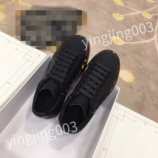 

2023 designer men womens sneaker casual shoes leather sneakers stripes white shoe flat platform walking sports trainers hl210207, Black