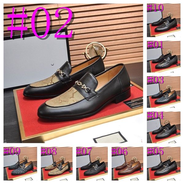 

g28/14model luxury men's penny loafers shoes genuine leather male casual office business designer dress shoes for men fashion party wed, Black