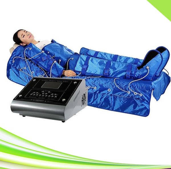 

lymph drainage pressotherapy slim equipment presoterapia portable 3 in 1 far infrared blood circulation body sculpting machine slimming air
