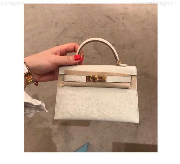 

designer luxury bag her handbag carrie palm grain cowhide leather handbags mini diagonal cross portable small square bag genuine leathert059