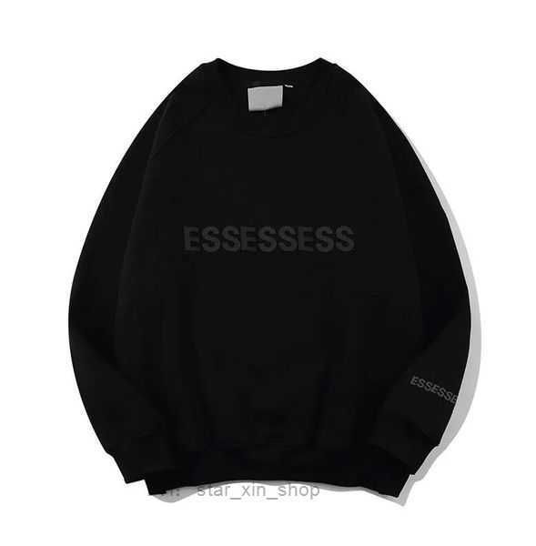 

hoodies & designer mens pullover streetwear essen oversized clothing hooded jumper refflective letter printing size s-xl 8 f13b, Black