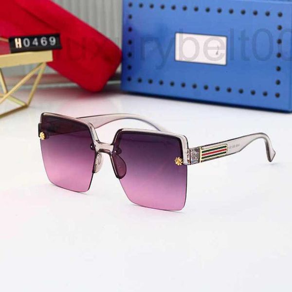 

sunglasses designer 2023 frame new trimmed fashion women's men gidt, White;black