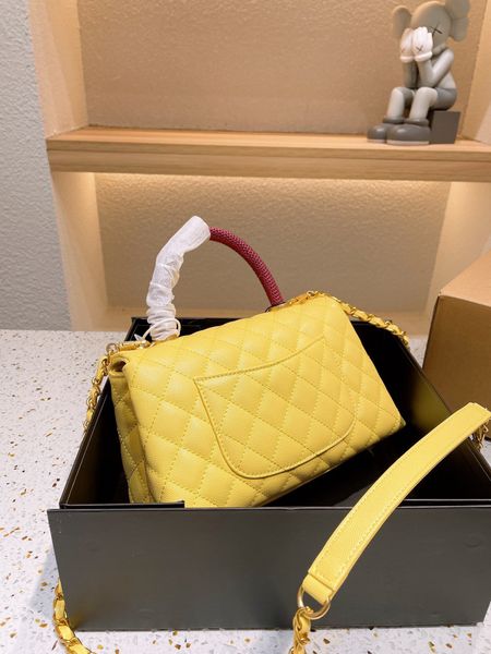 

chan new single shoulder bag 2023 designer bags fashion dinner bags lady letter cccc logo handbag chains messenger bags shopping bag birthda
