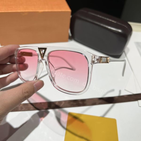 

pink sunglasses designer sunglasses men and women luxury sunglasses polarized sunglasses beach glasses fashion casual full frame classic, White;black