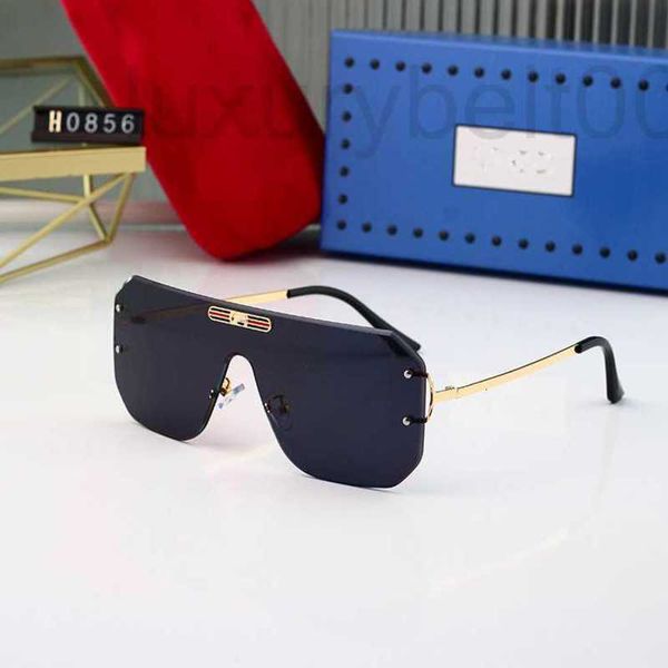 

sunglasses designer 2023 new large frame one-piece sunglasses women's printed simple men's overseas glasses elfu, White;black
