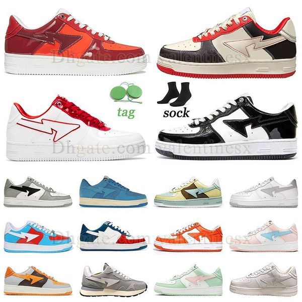 

mens womens quality casual shoes black white red bear abc camo combo red heel beige platform shoes paste blue sneaker france tokyo captain g